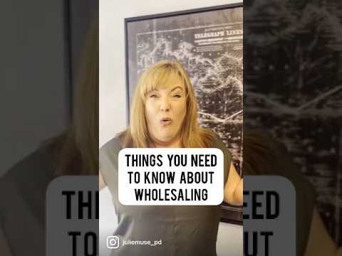 real estate wholesaling explained #shorts