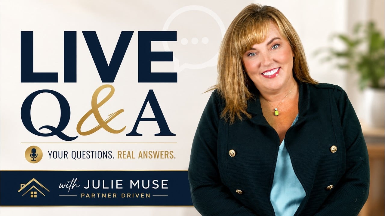 live real estate q&a with julie muse | funding, flips & partner strategies