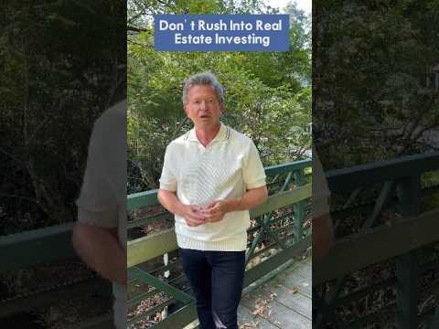 the danger of moving too fast in real estate #shorts
